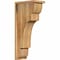Ekena Millwork New Brighton Rough Sawn Corbel w/Backplate, Western Red Cedar, 8"W x 14"D x 30"H COR08X14X30NEB01RWR - alternate 1